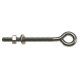 M10x300 Folded Eye Bolts Zinc Plated [Incl. Nuts & Washers] (Pack of 10)