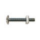 M6x12 Roofing Bolts Zinc Plated Square Nut (Pack of 1)