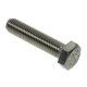 M6x100 Hex Head Set Screw Stainless Steel (Pack of 100) [Grade 304 A2]
