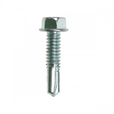4.8x19 Metalfix Self Drilling Screws Heavy Section Zinc Plated (Pack of 100)