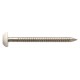 Plastic  Headed  Nails  White  Top  Stainless  Steel  [Grade 316 A4)
