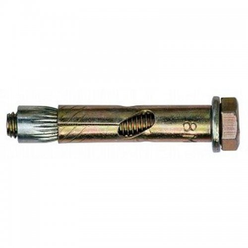 Sleeve  Anchors  With  Hex  Bolt  -  Zinc  Yellow  Plated
