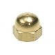 Dome  Nuts  Brass