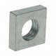 M10  Square  Nuts  Zinc  Plated