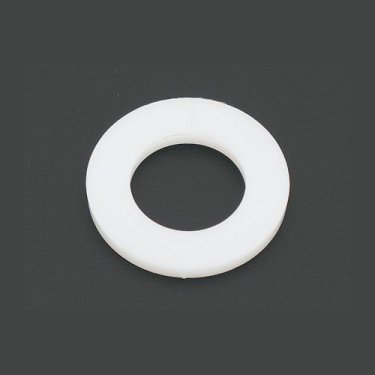 M6  Form  'A'  Flat  Washers  Natural  Nylon