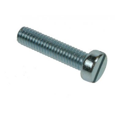 M6x30 Cheese Slotted Machine Screws Zinc Plated (Pack of 200)