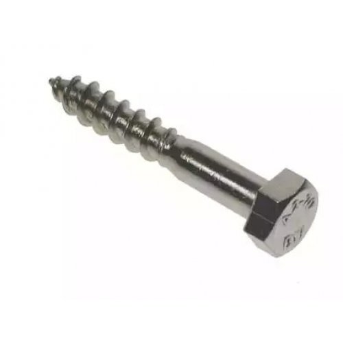 M10x75 Coach Screws Zinc Plated [Incl. Washers] (Pack of 10)