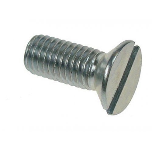 M4x30 Csk Slotted Machine Screws Zinc Plated (Pack of 500)