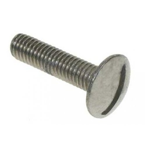 M4x12 Pan Head Slotted Machine Screws Stainless Steel (Pack of 500) [DIN 963 Grade 316 A4]