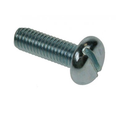 M2.5x6 Pan Slotted Machine Screws Zinc Plated (Pack of 2,000)