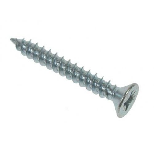 Csk  Recessed  Twinthread  Woodscrews  -  Zinc Plated [Clam Packs]