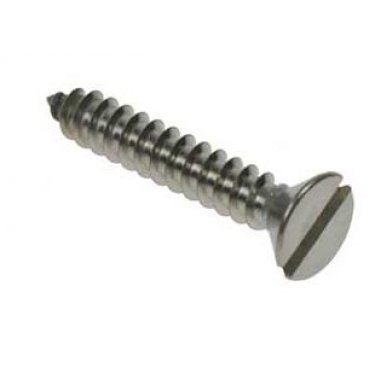 Countersunk  Slotted  Self  Tapping  Woodscrews  -  Stainless  Steel  [Grade  304  A2]