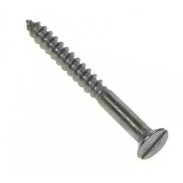 Slotted  Round  Head  Wood  Screws  Stainless  Steel  [Grade  304  A2]