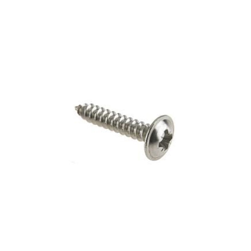 10 x 1 Pozi Flange Self-Tapping AB Screws Stainless Steel (Pack of 500) [Grade 304 A2 BS 4174]
