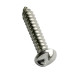 No.6 x 1.1/4in Round Clutch Head Self Tapping Screws A2 Stainless (Pack of 100)