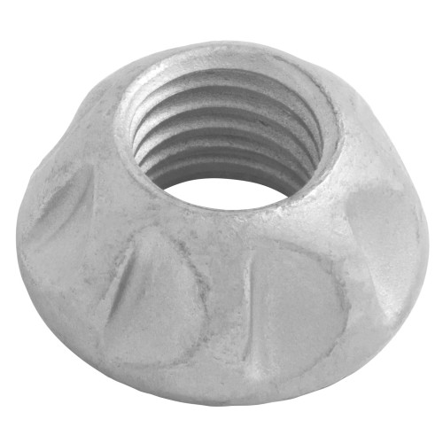 M12 Case Hardened Kinmar Permanent Nut Geomet (Pack of 100)