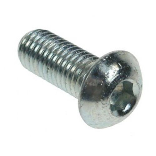 M12x75 Button Socket Screws Zinc Plated (Pack of 50) [ISO 7380]