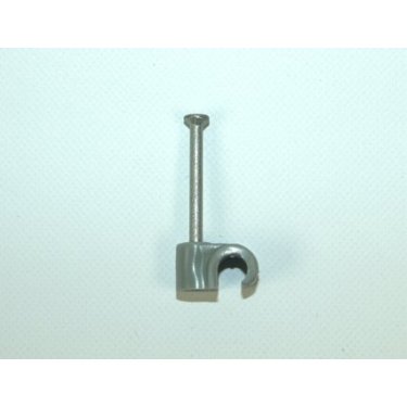 11mm UF Grey Round Cable Clips [Pack of 100]