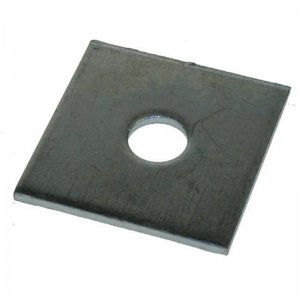 Square Plate Washers Self Colour