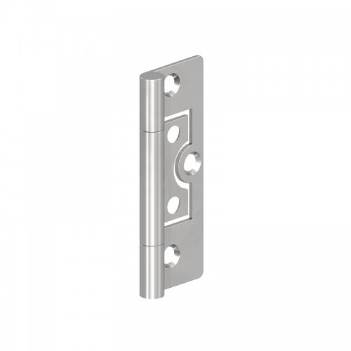 40mm Flush Hinge 105 Zinc Plated [Pair] (Pack of 25)