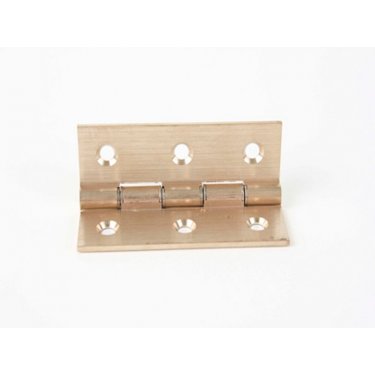 Solid  Drawn  Brass  Hinges  -  Double  Steel  Washered  [DSW]