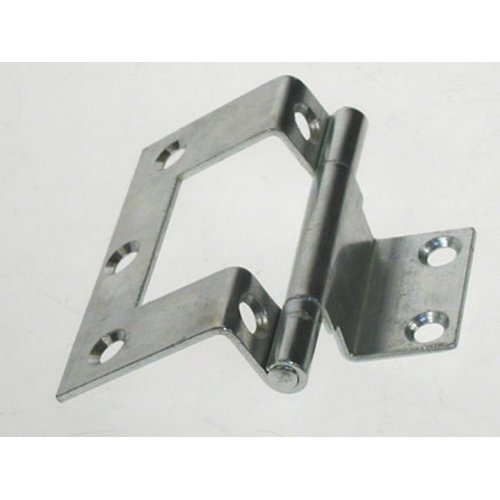 Cranked  Cabinet  Hinges  107  -  Zinc  Plated