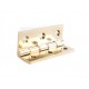 Solid  Drawn  Brass  Butt  Hinges  -  Double  Washered  108P