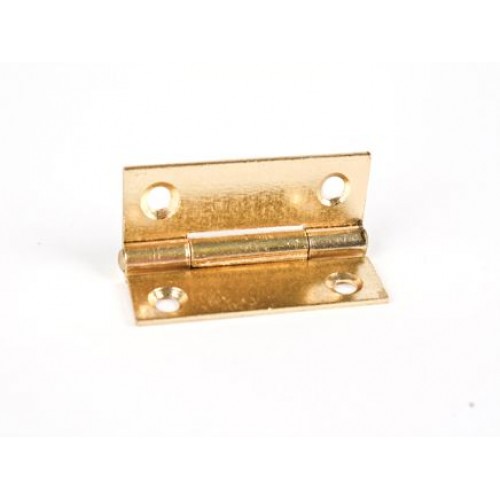 100mm Cranked Light Steel Butt Hinge 1838 Electro Brass [Pair] (Box of 5)