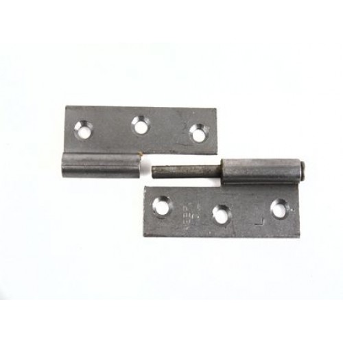 100mm Lift Off Butt Hinge 457 Left-Hand Self Colour [Pair] (Box of 5)