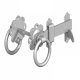 152mm 1136 Ring Gate Latch Galvanised (Pack of 5)
