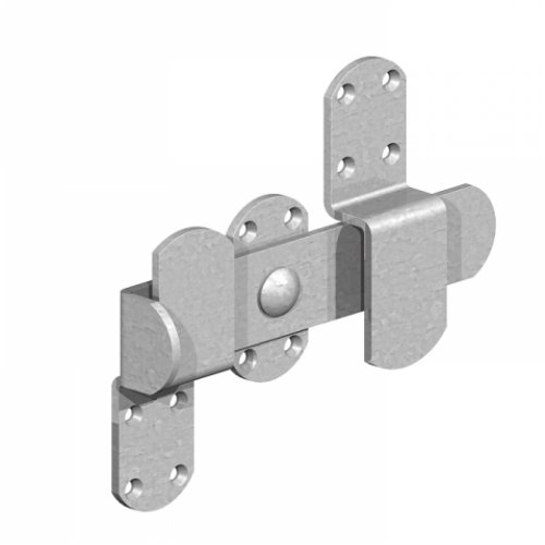241mm 4203 Heavy Kickover Stable Latch Galvanised (Pack of 5)