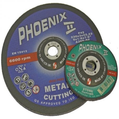 Phoenix II 100 x 3.0 x 16mm DPC Metal Cutting Discs (Pack of 25)