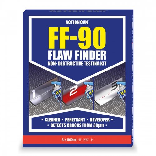 FF90 Flaw Finder Test Kits (Carton of 3)