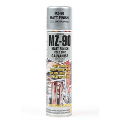 MZ90 Matt Zinc Galvanise Spray 500ml (Pack of 15)