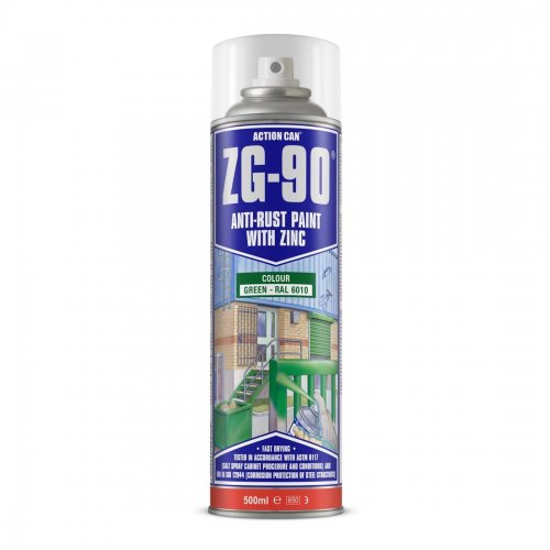 ZG90 Satin Green Spray 500ml (Carton of 15)