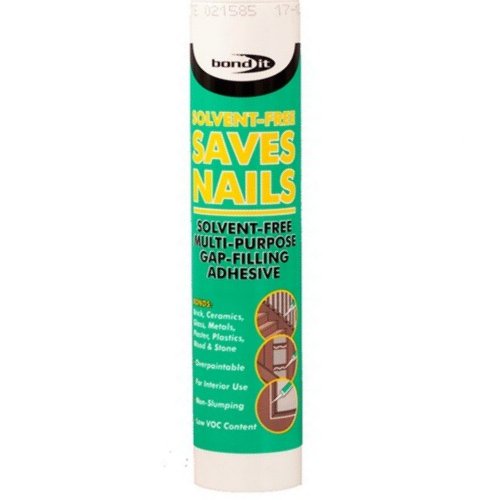 Saves Nails SF Solvent Free Grab Adhesive - White 300ml (Pack of 25)