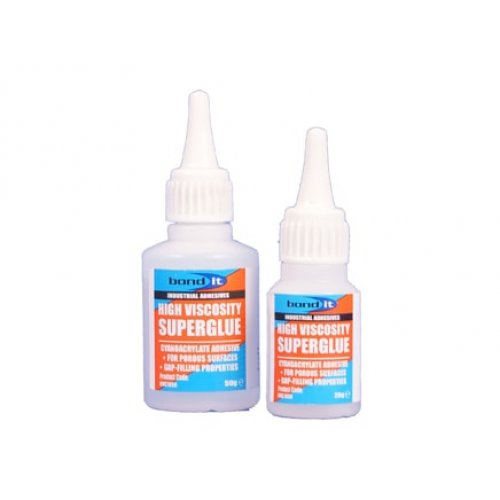 Cyanoacrylate Superglue Hi-Viscosity - Clear 20g (Pack of 25)