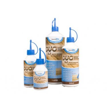 Duo 2 In 1 Wood Glue - White 125ml (Pack of 24)