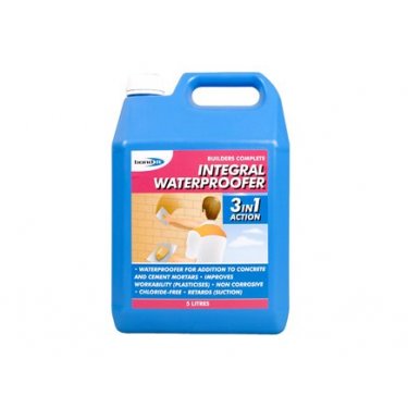 Integral Waterproofer For Cements - 5L (Pack of 4)