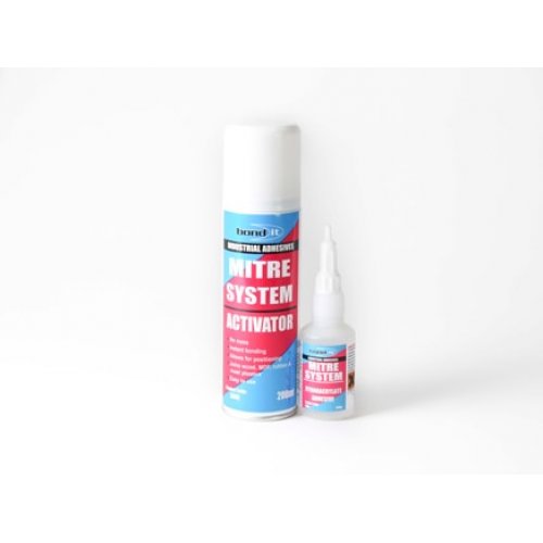 BDMI Mitre Pack Adhesive - Clear (Pack of 12)