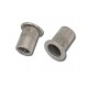 Stainless  Steel  316-A4  Flat  Head  Round  Knurled  Body  Rivet  Nuts