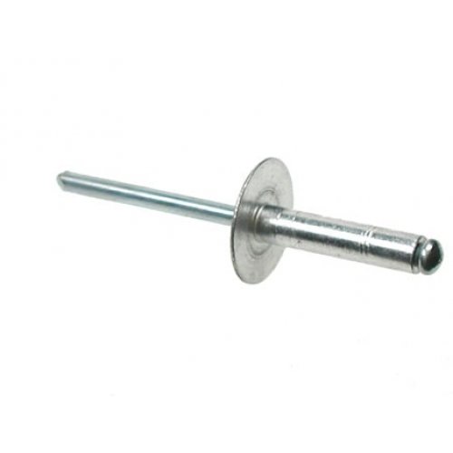 3.2 x 15 Stainless Steel Body / Mandrel Open Type Dome Rivets (Pack of 1,000)